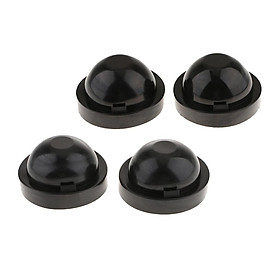 2 Pairs Inner Rubber Housing Seal Cap Dust Cover for Car LED HID Headlight