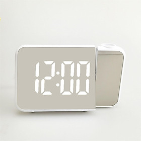 Digital   LED Display Snooze Function USB Brightness Adjustable Clock