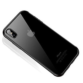 360° Shockproof Fashion Ultra Thin Slim Plating TPU Back Case Transparent Anti-scratch Protective Case For iPhone X