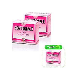 COMBO TPCN NEWTROFACE NÉN,Viên uống Tăng kháng thể, bổ sung Vitamin B1, B6,B12, giảm đau thần kinh toạ và thần kinh ngoại biên,Hộp 100 viên TẶNG 1 Hộp,