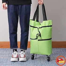 Mua Túi đi chợ có bánh xe để kéo sức chứa lên tới 7kg (TBX04)