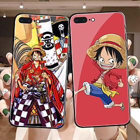 Ốp iPhone mặt kính in hình luffy cho IPhone 5/5s/6/6plus/6s/6splus/7/7plus/8/8plus/x/xr/xs/11/12/pro/max/plus/promax