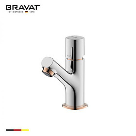 Vòi chậu lavabo nóng lạnh Bravat F1273308CP-RO