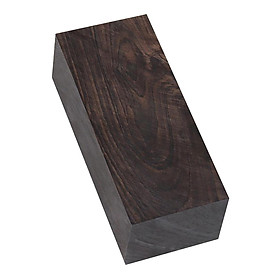 Original Block Ebony Lumber Wood DIY Blank  Handle  Carving