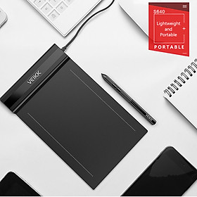 Bảng Vẽ Đồ Họa Kỹ Thuật Số Veikk S640 (6x4 Inch)