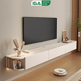 Mua Kệ tivi treo tường thông minh thiết kế đẹp phong cách hiện đại thương hiệu IGA - GP326