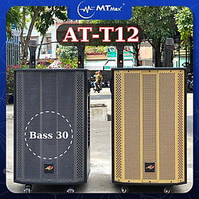 Loa Kéo AT T12 - Bass 30 Kèm 2 Micro Không Dây Cực Hayx