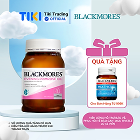 Tinh dầu hoa anh thảo hỗ trợ cân bằng nội tiết tố blackmores evening primrose oil lọ 190 viên
