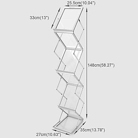 Mua Kệ ziczac Kèm Tạp chí  Gía Sách Decor Góc Bàn Làm Việc phong cách Hàn Quốc