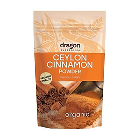 Bột quế ceylon hữu cơ Dragon Superfoods 150g - Organic ceylon Cinamon powder Dragon Superfoods 150g