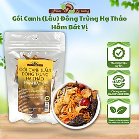Gói Canh (Lẩu) Nấm Đông Trùng Hạ Thảo Bát Vị 50g, Set Nguyên Liệu Nấu Canh, Lẩu Bát Vị
