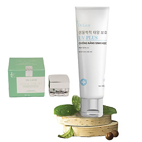 Kem Chống Nắng Tránh Tia UVA, UVB, Tia Cực Tím, Ánh Sáng Xanh, Mịn Da Dr. Lacir -SPF 50 Tặng Kem Ngày Cool Cream Chống Nắng, Makeup Dr Lacir 5Gr