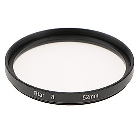 8-Point Star Light Cross Circle Camera Lens Filter Made Of Optical Glass
