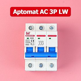 Mua Aptomat ngắt mạch LW MCB AC 3P CB tép  Bảo vệ quá tải ngắn mạch