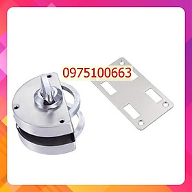 Mua Khóa cửa lùa kính cường lực 1 cánh - Khóa bán nguyệt đơn Hammered 828.01
