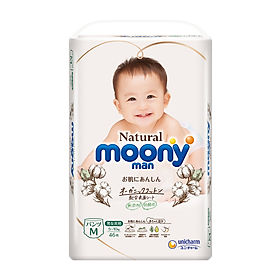 Tã Quần Moony Natural Bông Organic M46 (46 Miếng) - BIMBIM SHOP