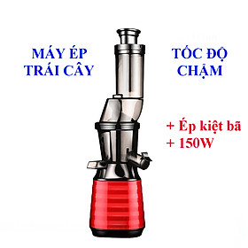 Máy ép trái cây tốc độ chậm 150W cao cấp ép kiệt bã các loại trái cây cứng, mềm, rau củ...
