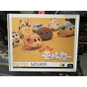 Tranh ghép xếp hình 100 miếng piece puzzle Pui Pui Mouker