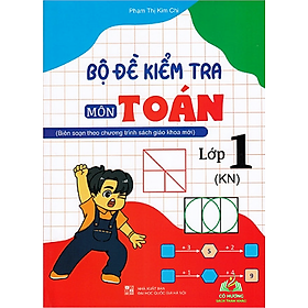 Sách - Bộ đề kiểm tra môn Toán Lớp 1 (Kết nối tri thức với cuộc sống) - ĐT #huongbook