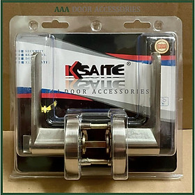 Mua Khoá cửa tay gạt KSAITE 8201 SUS304 - Khoá tròn gạt inox cao cấp (tay nặng)