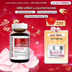Viên Uống Sắc Ngọc Khang Dưỡng Trắng Sáng Da Whitening Plus 60 Viên