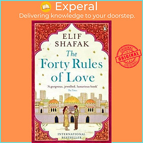 Sách - The Forty Rules of Love by Elif Shafak (UK edition, paperback)