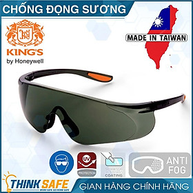 Mua Kính bảo hộ Kings Ky1151 kính chống bụi  mắt kính chống tia UV  chống trầy xước  đọng hơi sương ( trắng trong) - Thinksafe