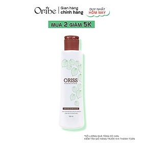 Dung Dịch Vệ Sinh Phụ Nữ Kháng Khuẩn Khử Mùi Oriss Làm Sạch Dịu Nhẹ Chiết Xuất Lá Trầu Không Cân Bằng pH - 150ml