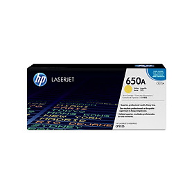 Mua Hộp mực màu vàng HP 650A Yellow Original LaserJet Toner Cartridge (CE272A) - Hàng chính hãng
