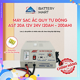 SẠC ẮC QUY TỰ ĐỘNG AST 20A 12V-24V