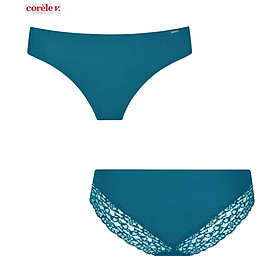 Quần lót nữ không đường may phối ren CoreleV dáng lưng vừa quyến rũ 0150A nhiều màu
