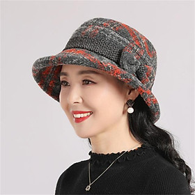 Nón len tai bèo Nữ phù hợp mùa đông - A164