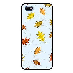 Ốp Lưng in cho Oppo A1K Mẫu Lá Mùa Thu - Hàng Chính Hãng