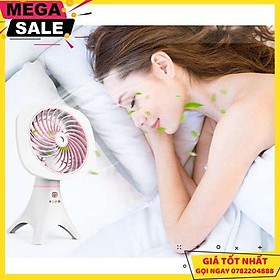 Mua Quạt Mini Phun Sương 4 Chân Tiện Lợi - Giao Hàng Toàn Quốc