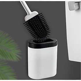 Mua Bộ cọ toilet silicon vệ sinh tiện dụng màu ngẩu nhiên
