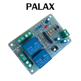 Mạch bảo vệ loa Palax UPC1237 sử dụng 2 relay bảo vệ riêng biệt cho từng kênh có chế độ trễ 5 gây chuyên dùng cho Ampli