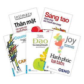 Combo Tác giả OSHO 5 cuốn - Tái bản 2020