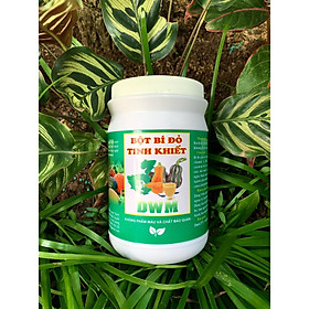 Bột bí đỏ tinh khiết 500g