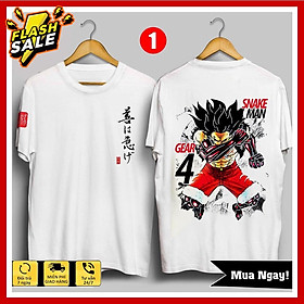 Áo thun Luffy Gear 5, Áo Anime One Piece mẫu mới cực ngầu