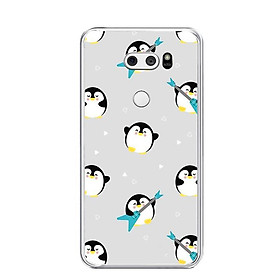 Ốp lưng dẻo cho điện thoại LG V30 - 0027 CARTOON04 - Hàng Chính Hãng