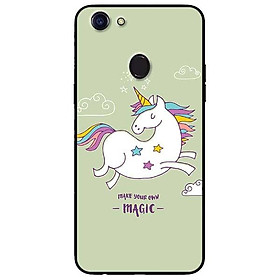 Ốp lưng dành cho Oppo F1s - A83 - Oppo F5 ( F5 Youth ) - F7 mẫu Ngựa Nền Xanh Magic