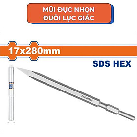 Mua MŨI ĐỤC NHỌN ĐUÔI LỤC GIÁC 17X280MM WGZ1205 WADFOW - HÀNG CHÍNH HÃNG
