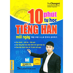 10 Phút Tự Học Tiếng Hàn Mỗi Ngày + Tặng kèm bookmark