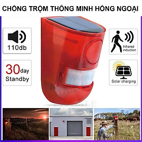 Mua Báo Động Chống Trộjm Hồng Ngoại Loại Xịn – Không Dây  Dùng Pin Năng Lượng Mặt Trời Tiện Lợi  đèn trang trí