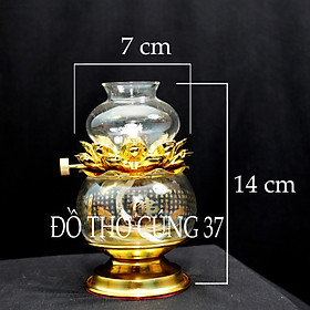 Mua ĐÈN DẦU LƯU LY THỦY TINH   KINH CHÚ ĐẠI BI  