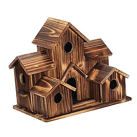 Bluebird Finch Cardinals House Hanging Bird House for Backyard Yard Outdoor