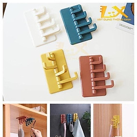 Mua MÓC TREO 4 NHÁNH DÁN TƯỜNG