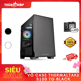 Vỏ Case Thermaltake S100 TG - Hàng chính hãng