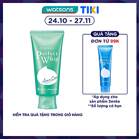 Sữa Rửa Mặt Senka Perfect Whip Acnes Care Dành Cho Da Mụn 100g