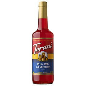 Sirô Torani Bưởi Hồng - Ruby Red Grapefruit Syrup 750ml